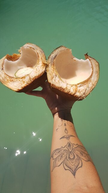 agua de coco natural