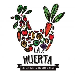 Logo La Huerta restaurante colombiano logo la huerta