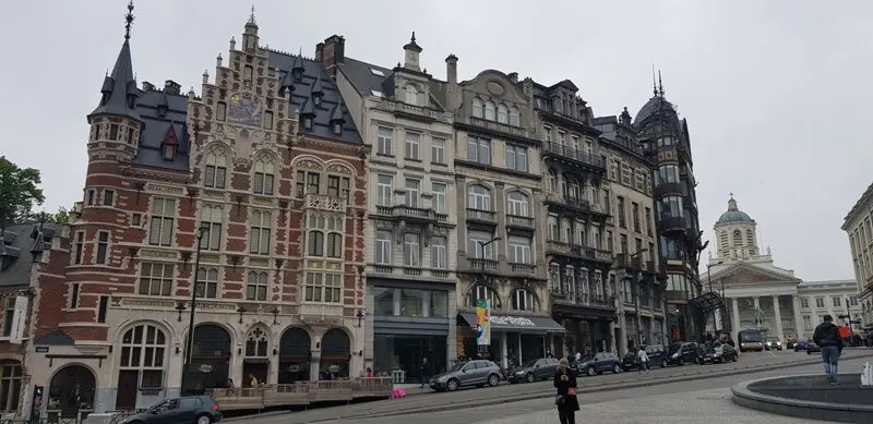 dia de viagem em Bruxelas
