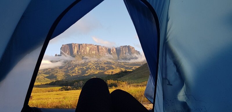 trekking do monte roraima tepui kukenan