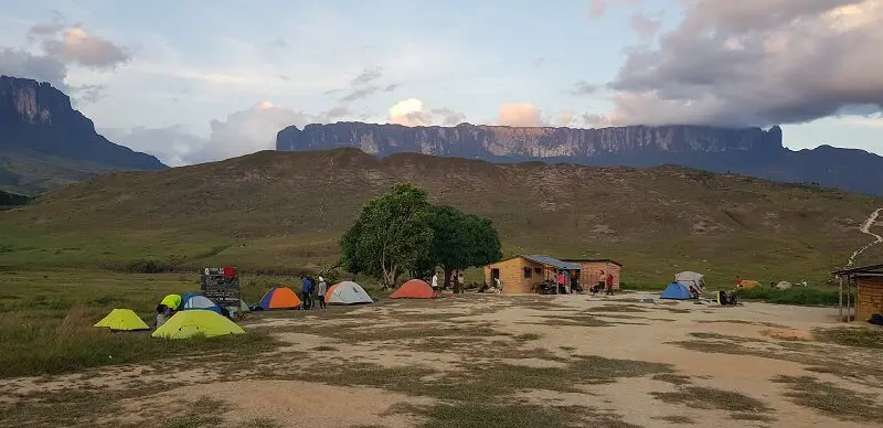 camping no monte Roraima
