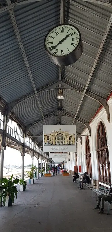 capital de moçambique estação de trem