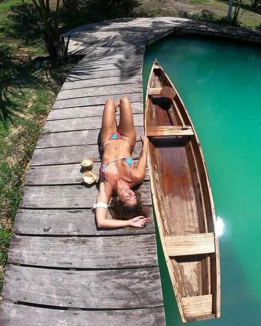 gopro canoa lagoa azul