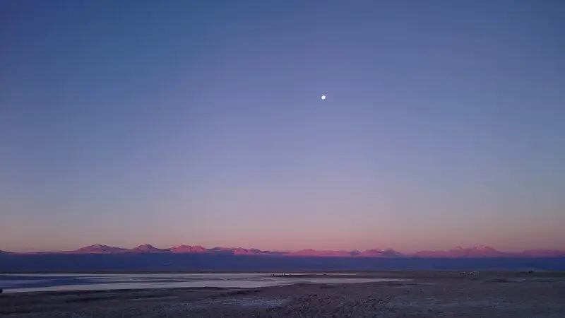 lua cheia no atacama