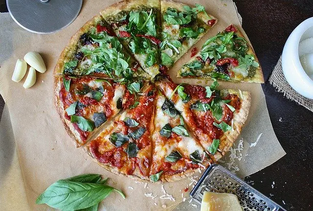 receita italiana de pizza