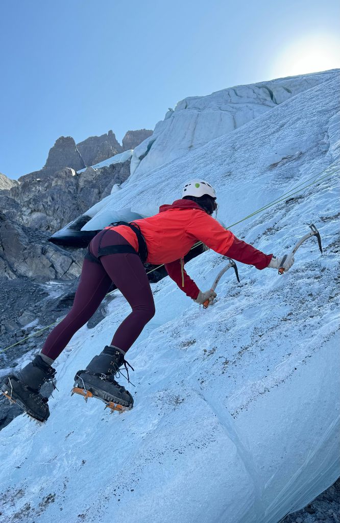 Curso de escalada em gelo com desconto