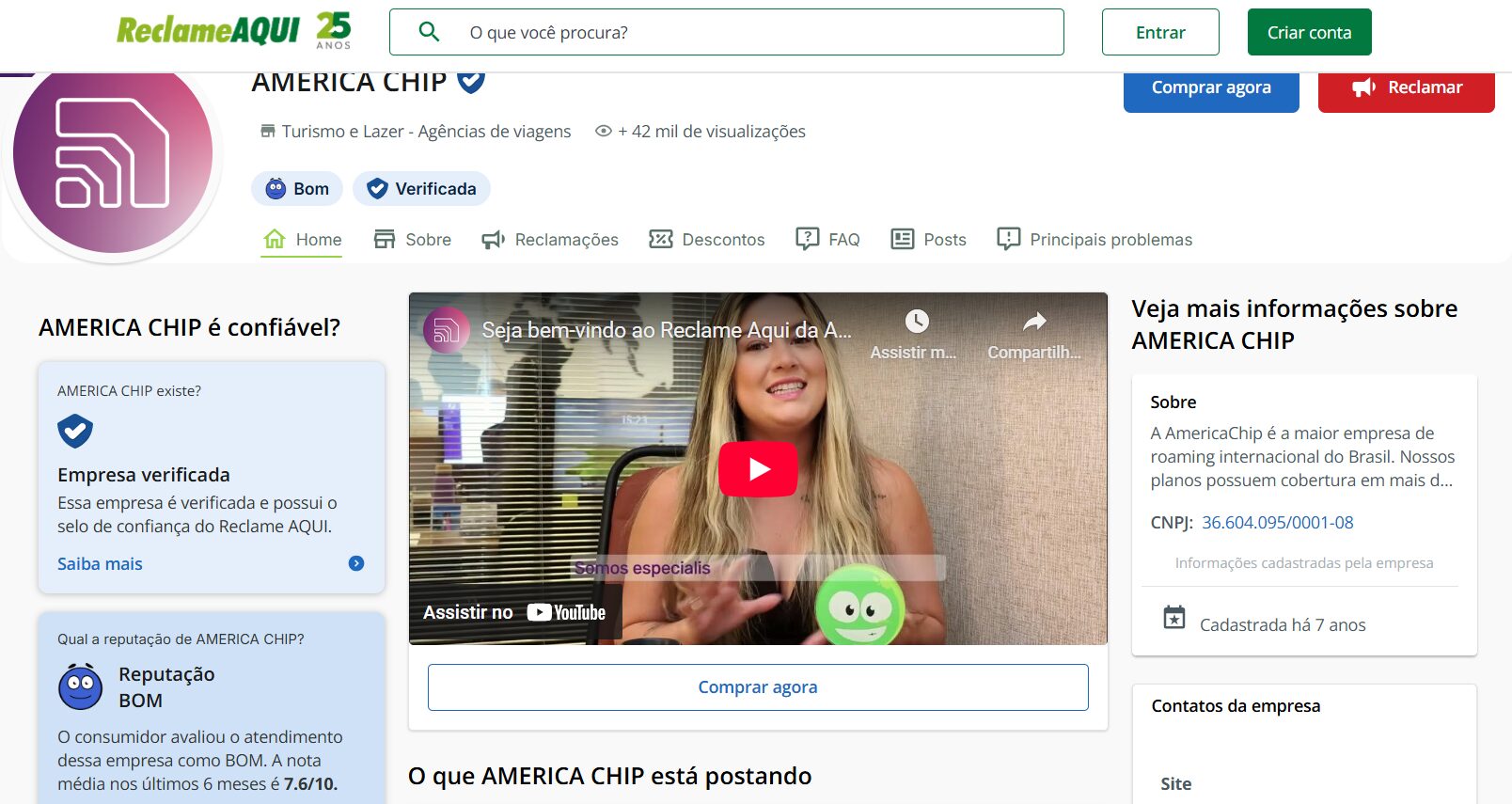 chip internacional