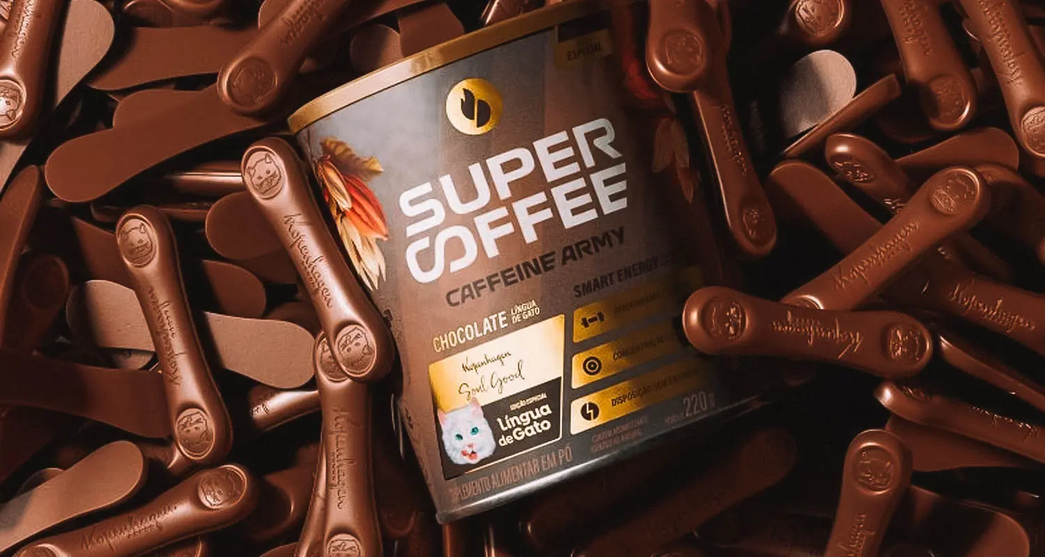 supercoffee língua de gato